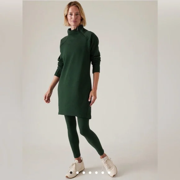 slim fit dress slacks Deep Green Gown– Teuta Matoshi main image 1